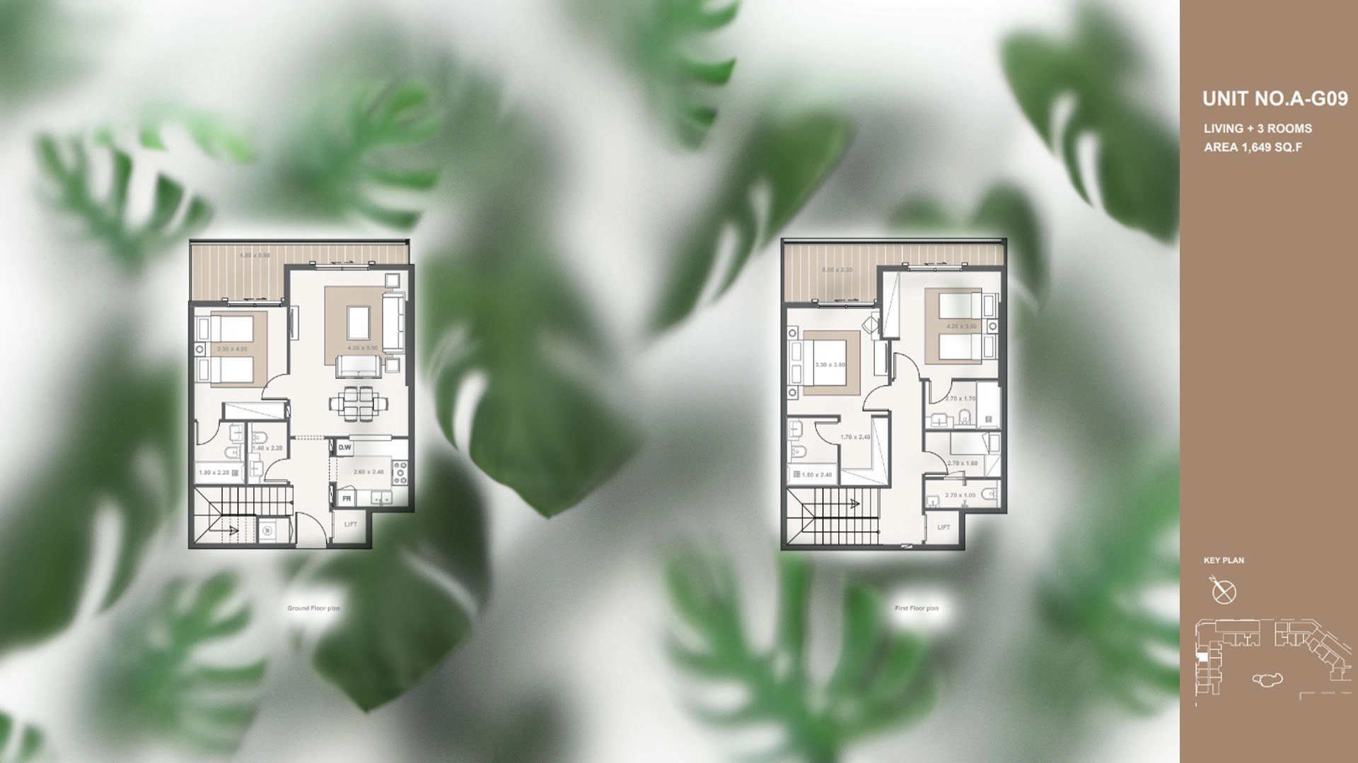 3 BR - Type A